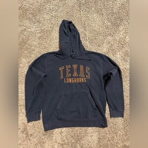 Vintage NCAA Texas Longhorns “triple black” hoodie 00 size Xl